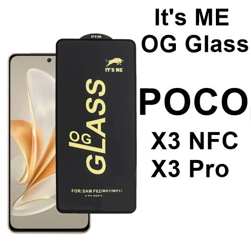 POCO X3 Pro OG HD Tempered Glass Screen Protector