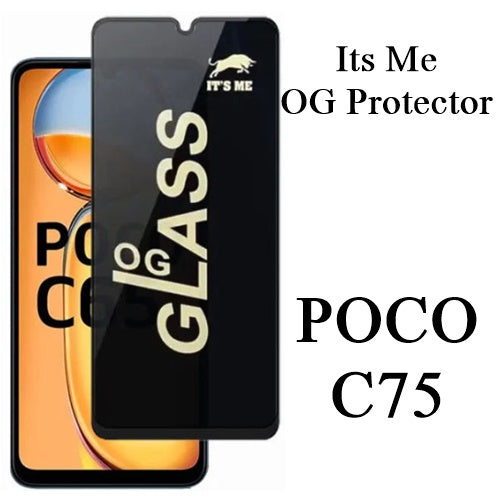POCO C75 OG HD Tempered Glass Screen Protector