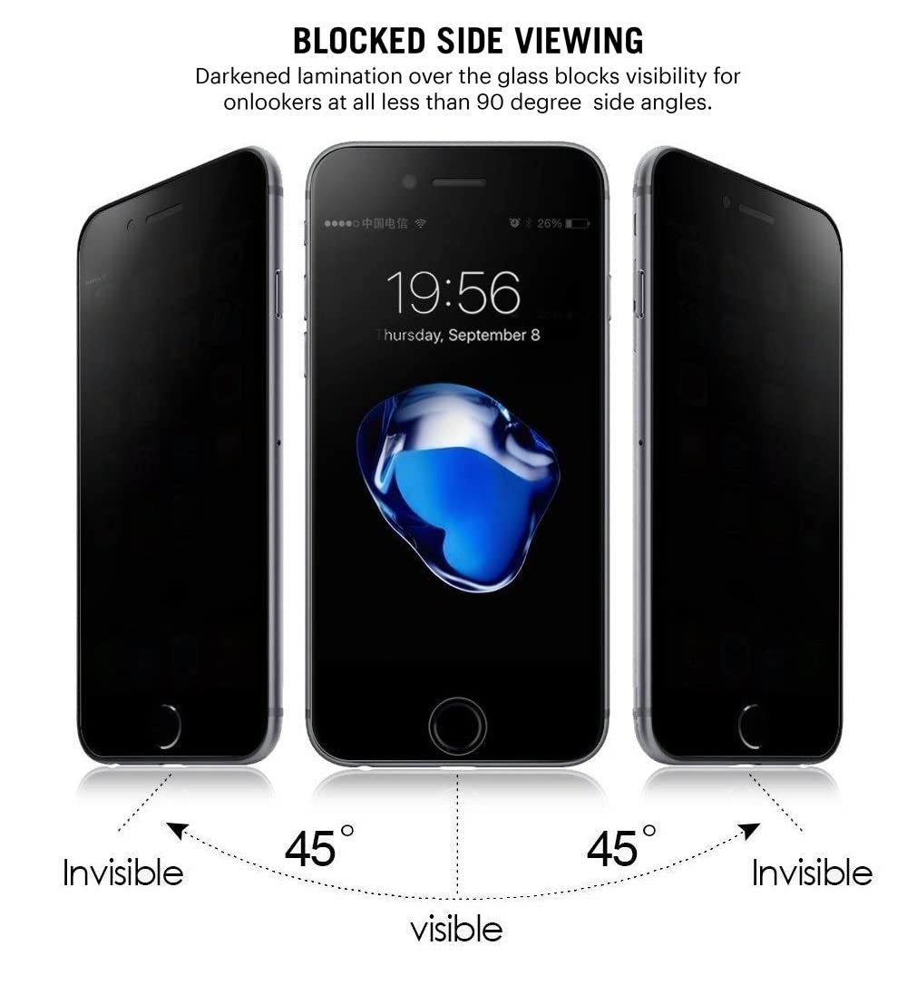 iPhone 6 Privacy Tempered Glass Screen Protector