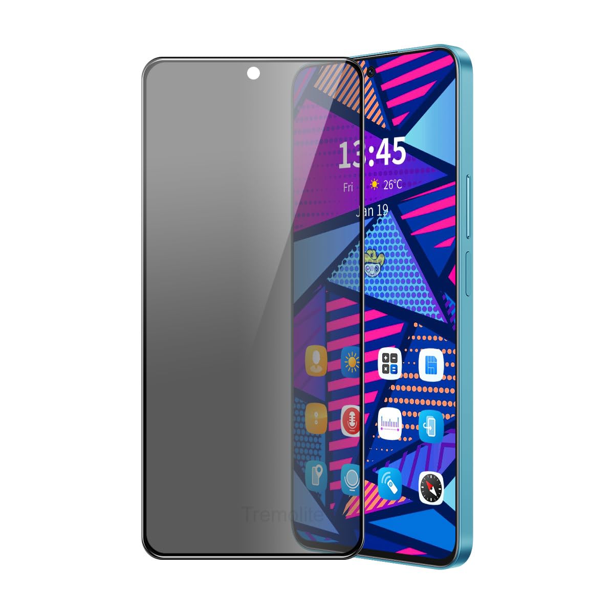 Vivo Y78 Privacy Tempered Glass Screen Protector