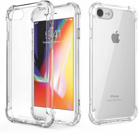 iPhone 7 Transparent Soft TPU Silicone Bumper Cover