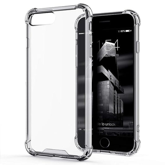 iPhone 7 Plus Transparent Soft TPU Silicone Bumper Cover