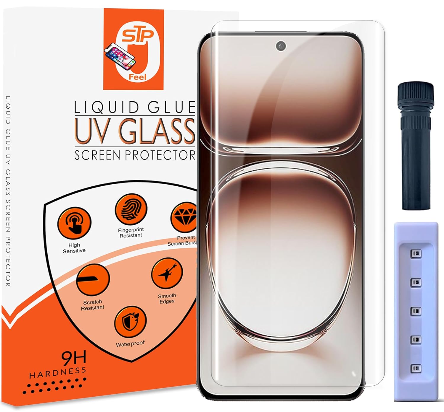 Oppo Reno 12 UV Tempered Glass Screen Protector