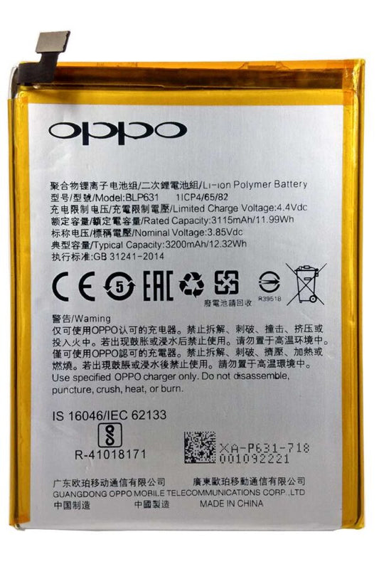 Oppo A73 4G  CPH2099 Replacment Original Battery