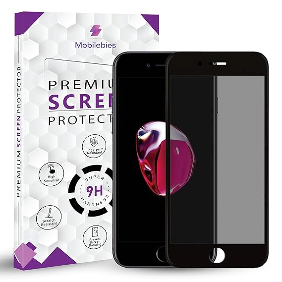 iPhone 8 plus Privacy Tempered Glass Screen Protector