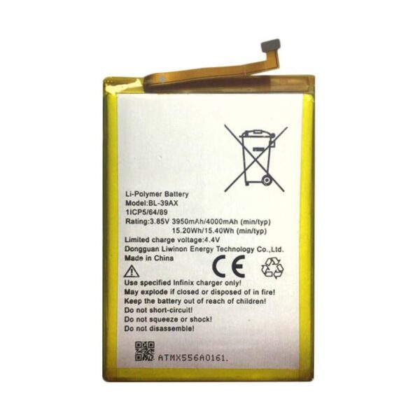 Infinix Hot 4 Pro    Replacment Original Battery