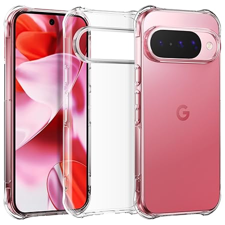 Google Pixel  All Model Transparent Soft TPU Silicone Bumper Case Cover