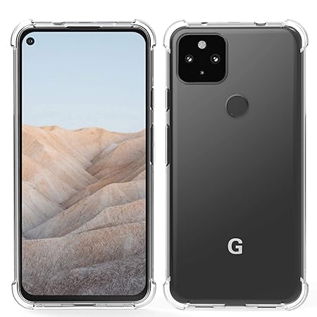 Google Pixel  All Model Transparent Soft TPU Silicone Bumper Case Cover