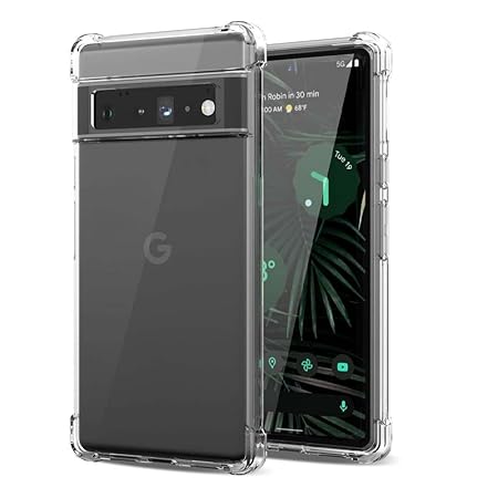 Google Pixel  All Model Transparent Soft TPU Silicone Bumper Case Cover