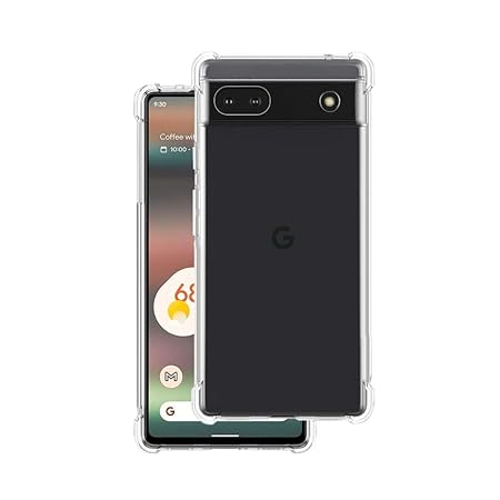 Google Pixel  All Model Transparent Soft TPU Silicone Bumper Case Cover