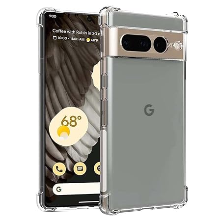 Google Pixel  All Model Transparent Soft TPU Silicone Bumper Case Cover