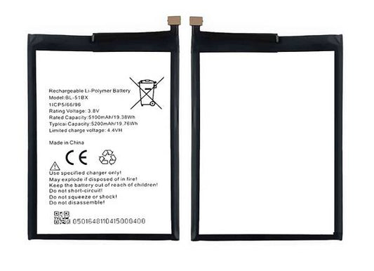 Infinix Hot 10  BL-51BX Replacment Original Battery