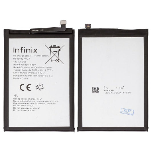 Infinix Hot 11s  BL-49GX    Replacment Original Battery