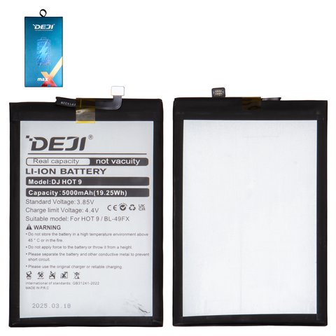 Infinix Note 7 Lite   X656   Replacment Original Battery