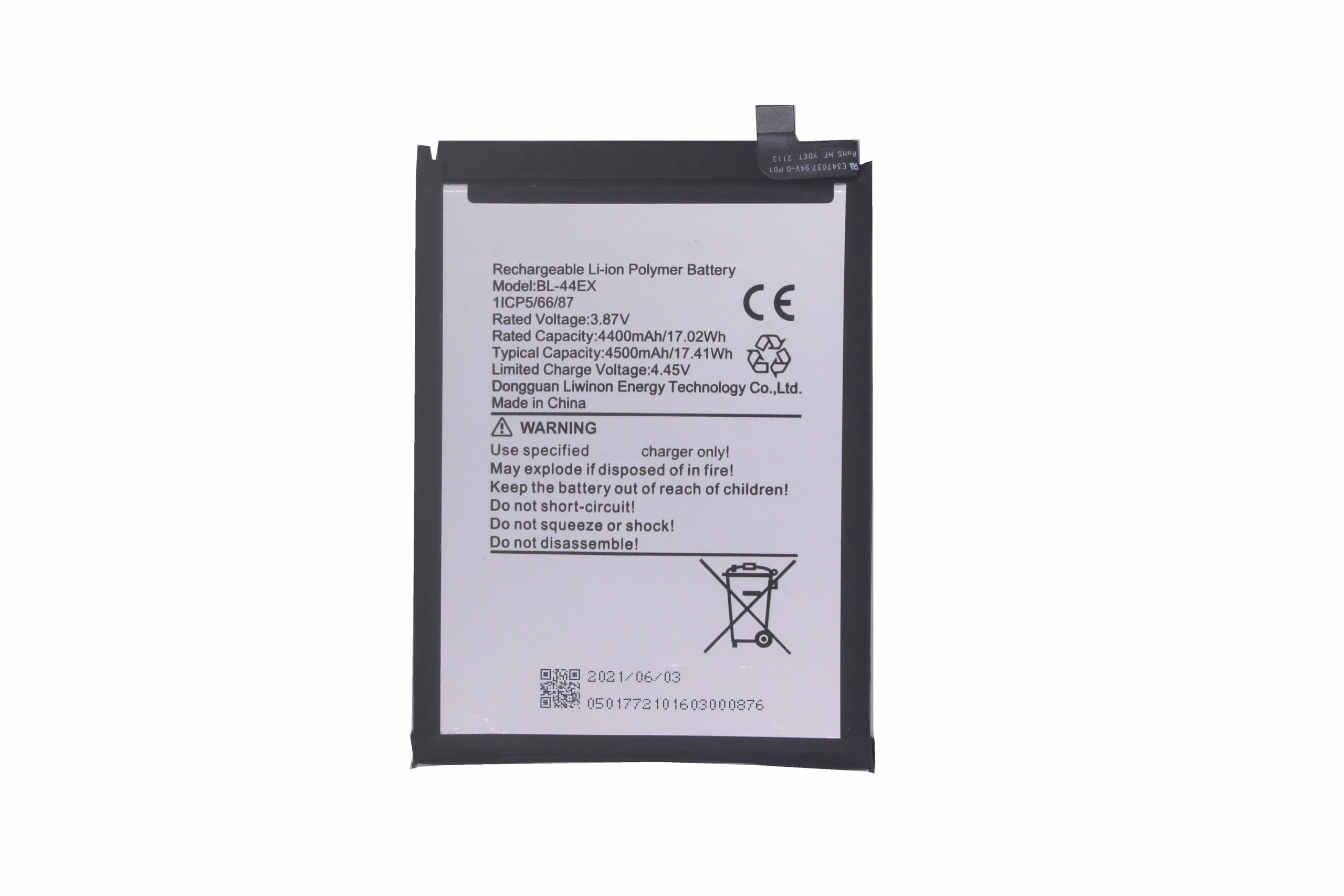 Infinix Zero X Neo BL-44EX    Replacment Original Battery