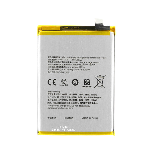 Oppo A18 4G CPH2591   Replacment Original Battery