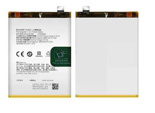 Oppo A1 Pro PHQ110    Replacment Original Battery