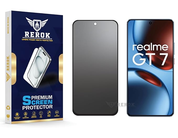 Realme GT 7  Privacy Tempered Glass Screen Protector