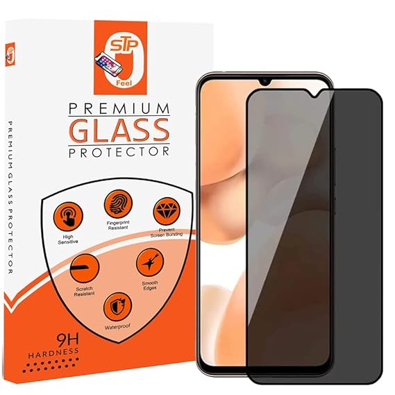 Realme Narzo 30A  Privacy Tempered Glass Screen Protector