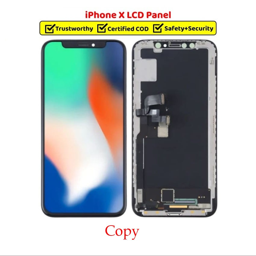 iPhone X LCD Display (Copy Premium Quality) – Touch Screen Digitizer Replacement Assembly
