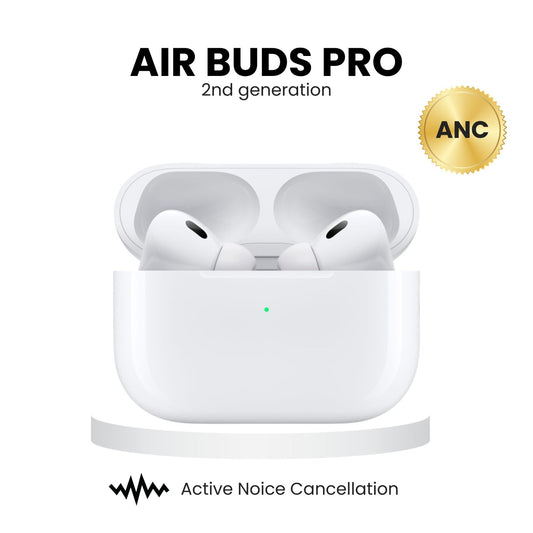 Earbuds Pro Wireless with ANC – Bluetooth 5.0 Noise Cancelling Earphones, Deep Bass, Touch Control