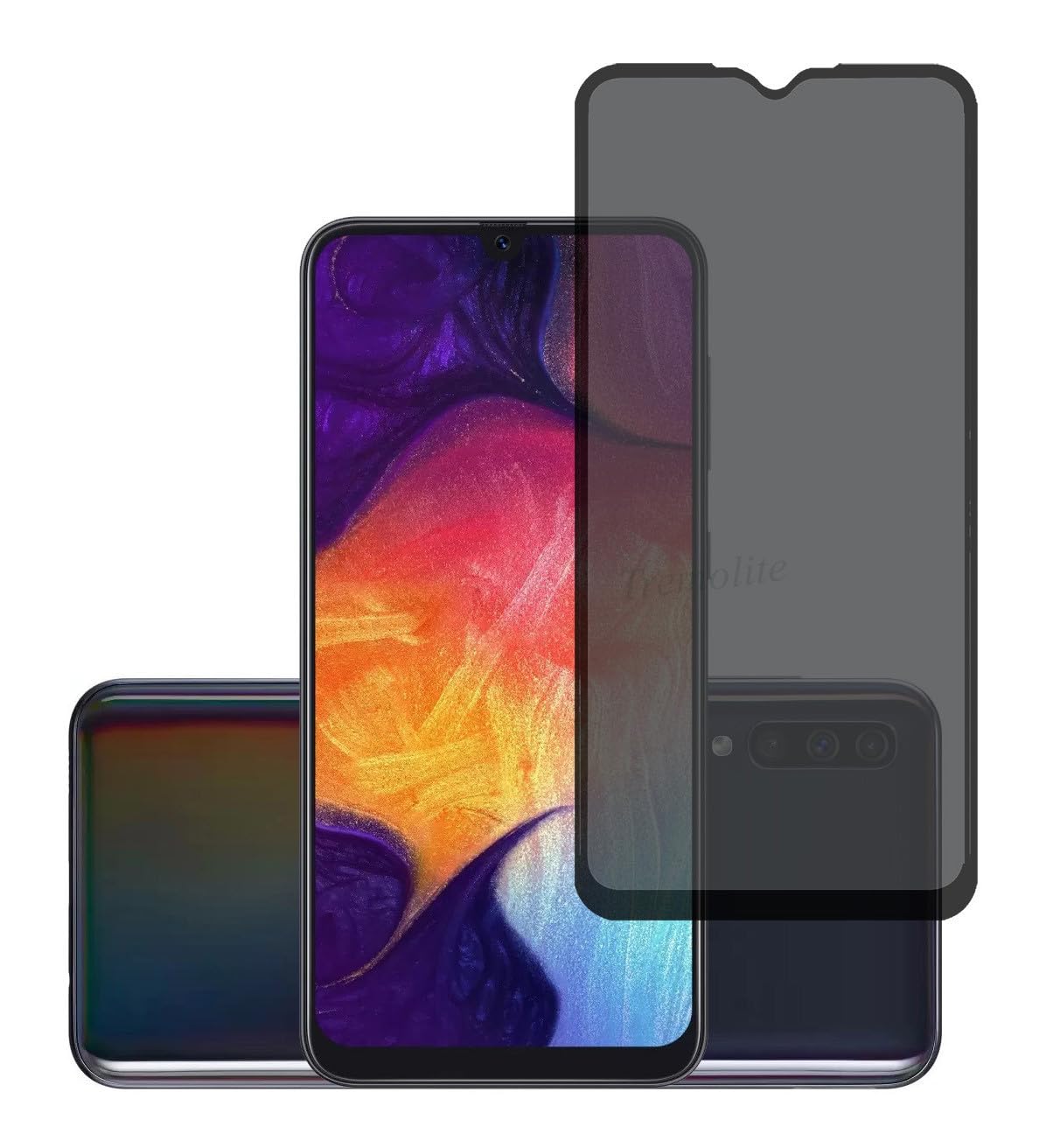 Samsung A50  Privacy Tempered Glass Screen Protector