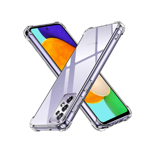 Samsung Galaxy A72 Transparent Soft TPU Silicone Bumper Cover