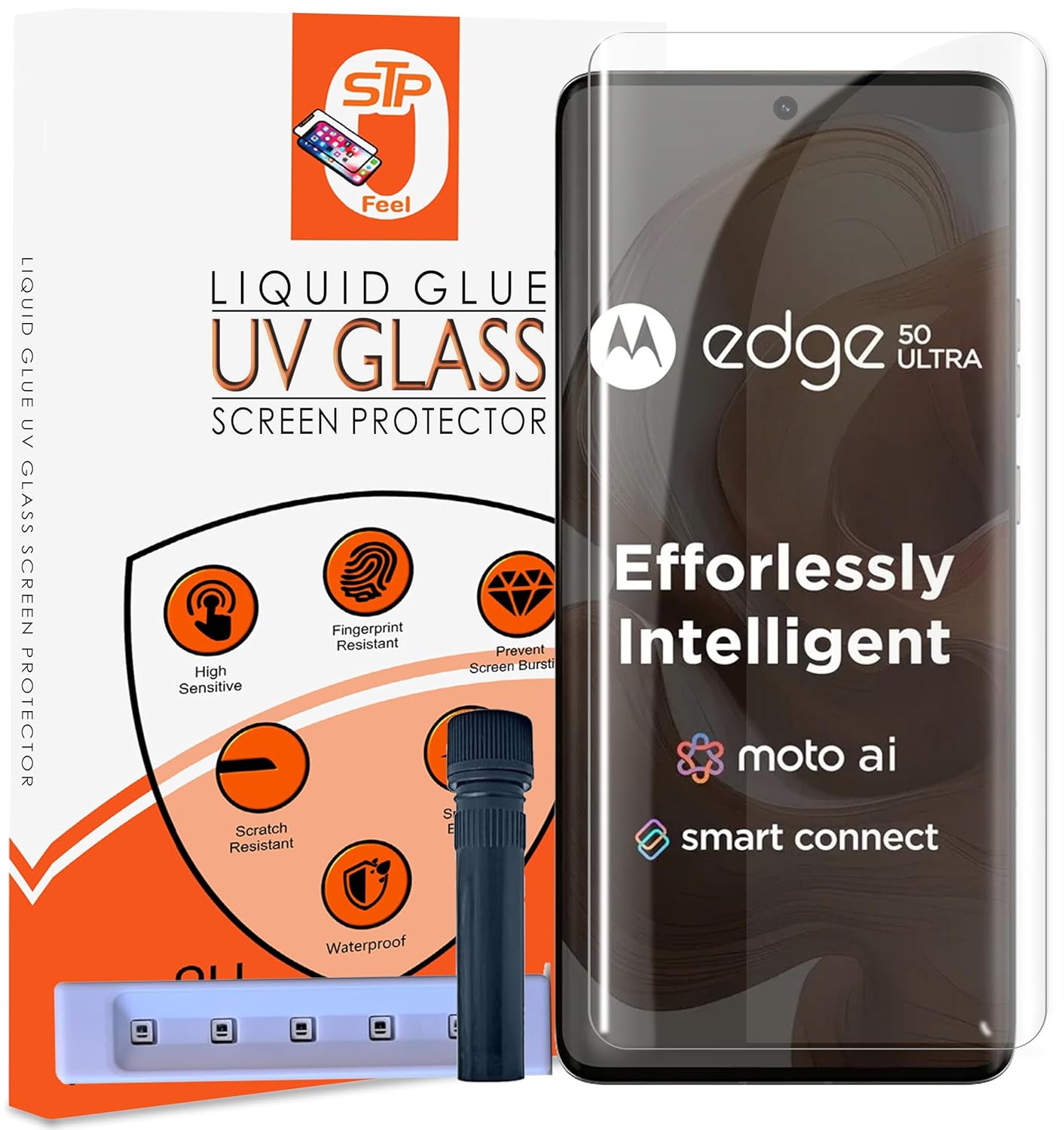 Motorola Edge 50 Pro UV Tempered Glass Screen Protector