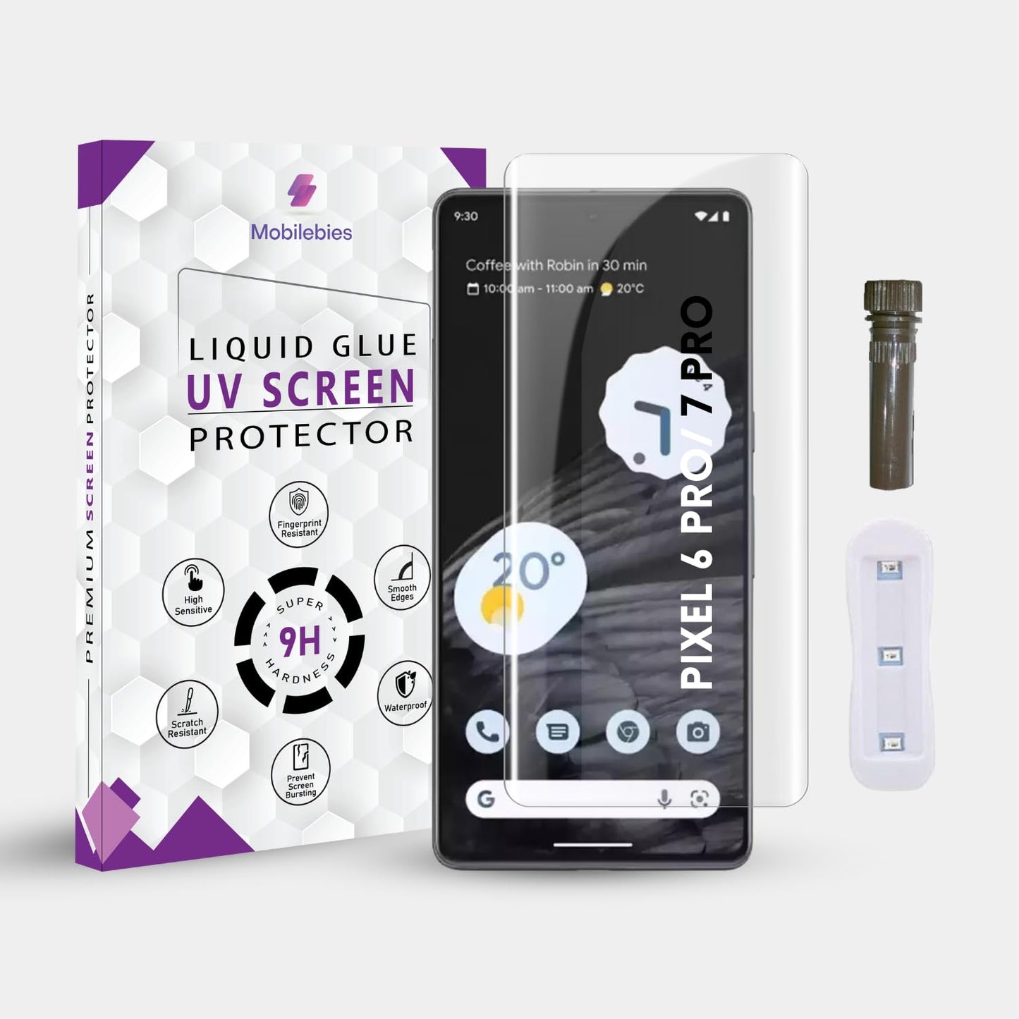 Google Pixel 7 Pro UV Tempered Glass Screen Protector