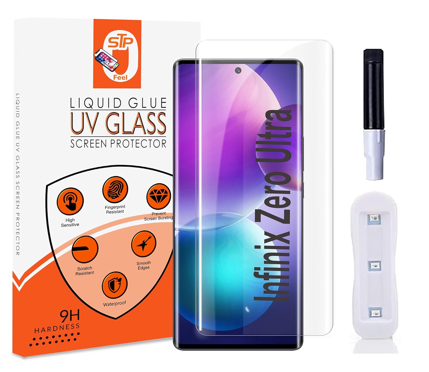 Infinix Zero Ultra UV Tempered Glass Screen Protector