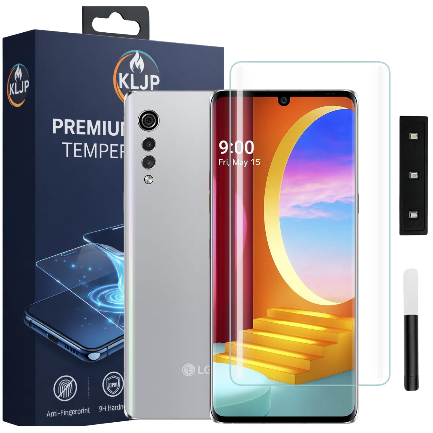 LG Velvet UV Tempered Glass Screen Protector