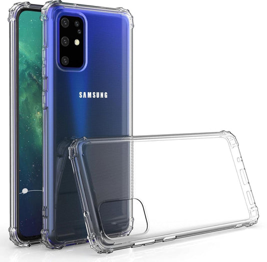 Samsung Galaxy S20 Plus Transparent Soft TPU Silicone Bumper Cover