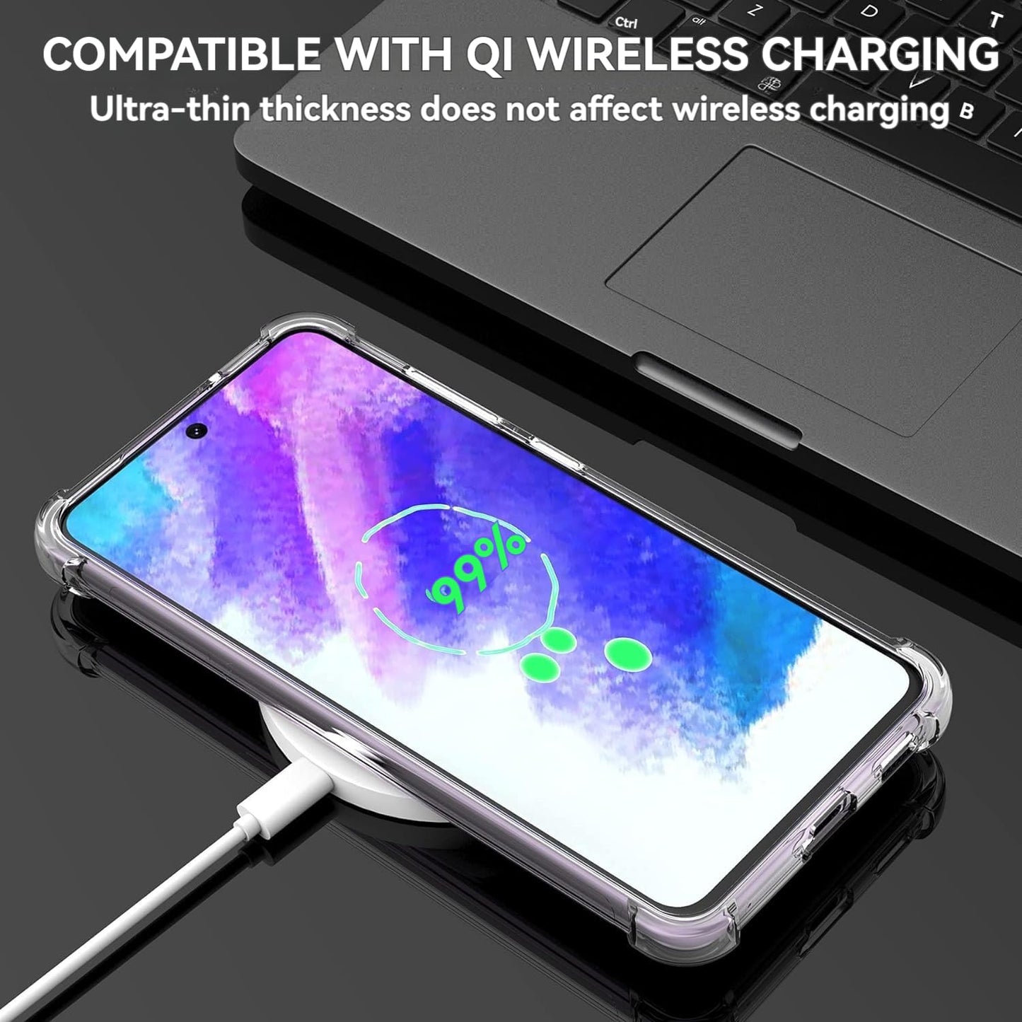 Samsung Galaxy S21 FE Transparent Soft TPU Silicone Bumper Cover