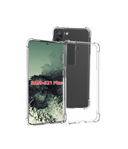 Samsung Galaxy S21 Plus Transparent Soft TPU Silicone Bumper Cover