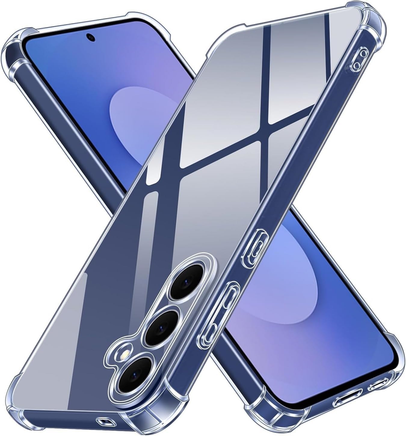 Samsung Galaxy S26 Transparent Soft TPU Silicone Bumper Cover