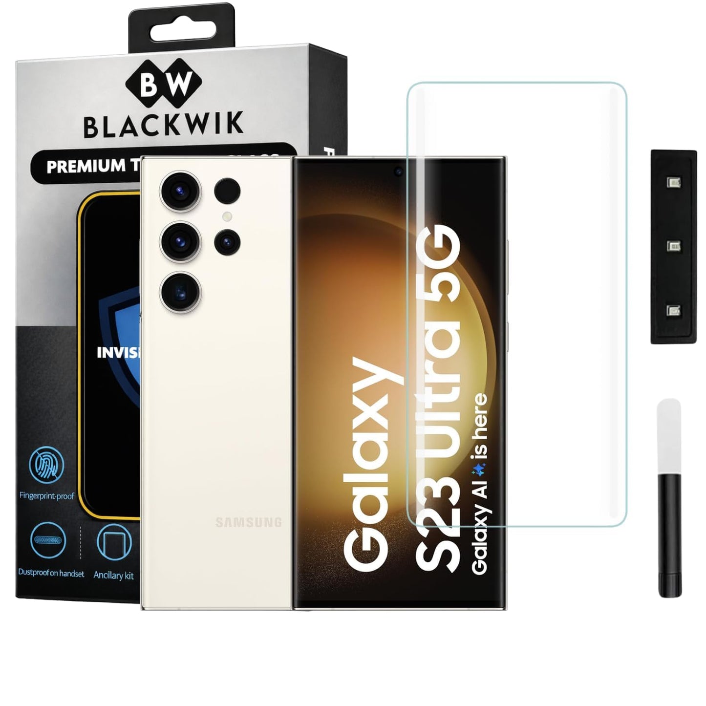 Samsung Galaxy S23 Ultra UV Tempered Glass Screen Protector