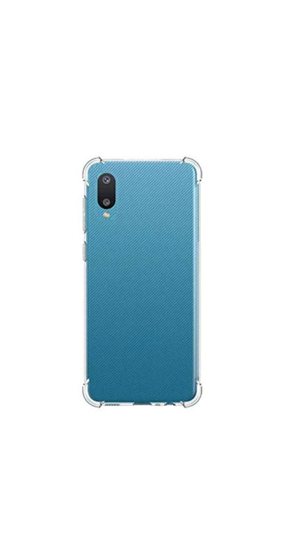 Samsung Galaxy A02 Transparent Soft TPU Silicone Bumper Cover