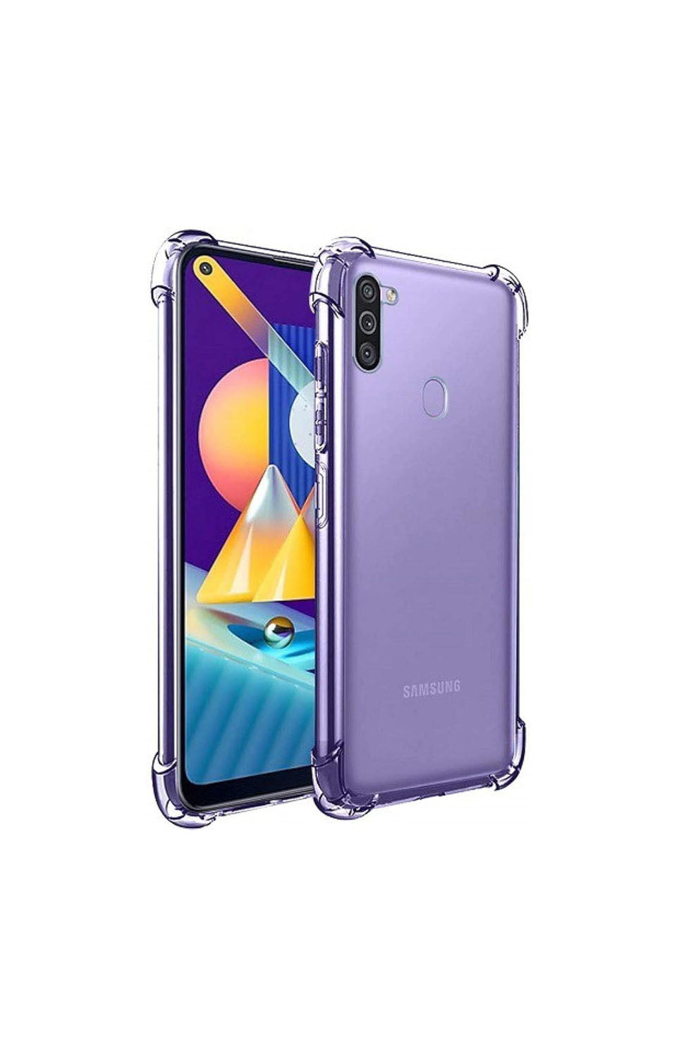 Samsung Galaxy A11 Transparent Soft TPU Silicone Bumper Cover