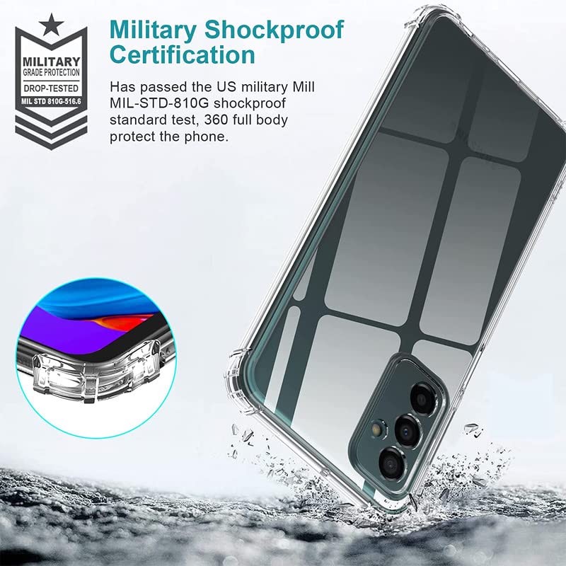 Samsung Galaxy A04s Transparent Soft TPU Silicone Bumper Cover