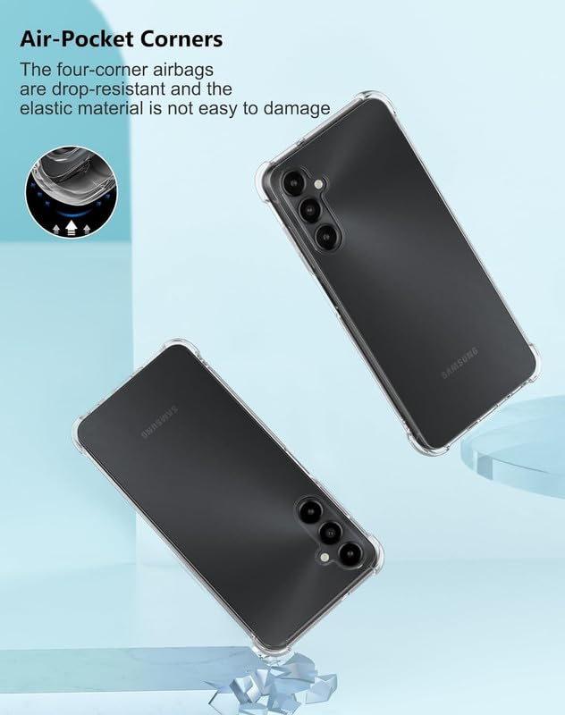Samsung Galaxy A05s Transparent Soft TPU Silicone Bumper Cover