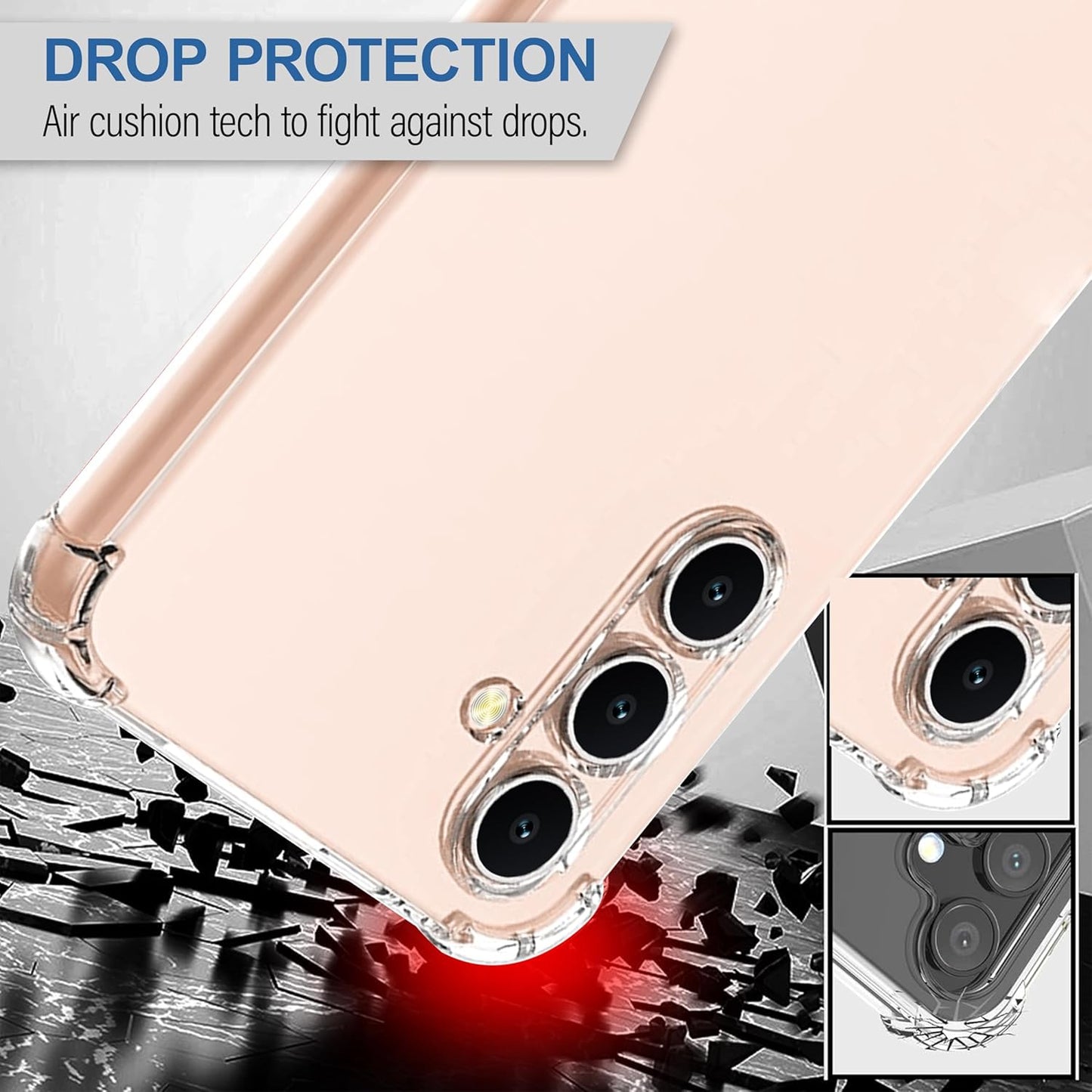 Samsung Galaxy A13 Transparent Soft TPU Silicone Bumper Cover