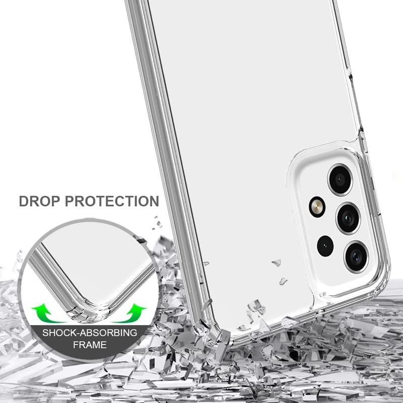 Samsung Galaxy A23 Transparent Soft TPU Silicone Bumper Cover