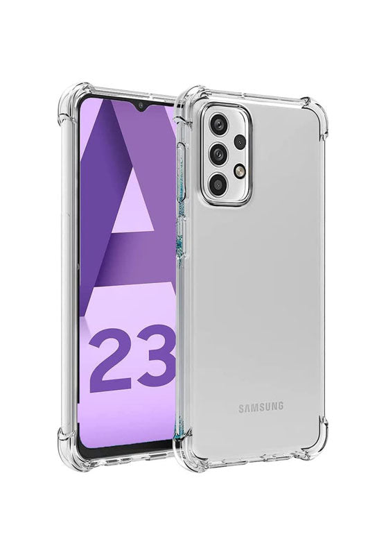 Samsung Galaxy A23 Transparent Soft TPU Silicone Bumper Cover