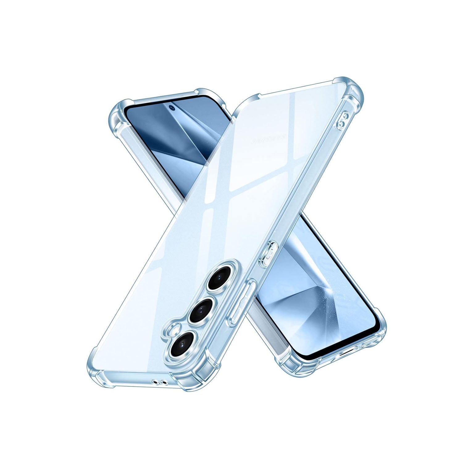Samsung Galaxy A36 Transparent Soft TPU Silicone Bumper Cover