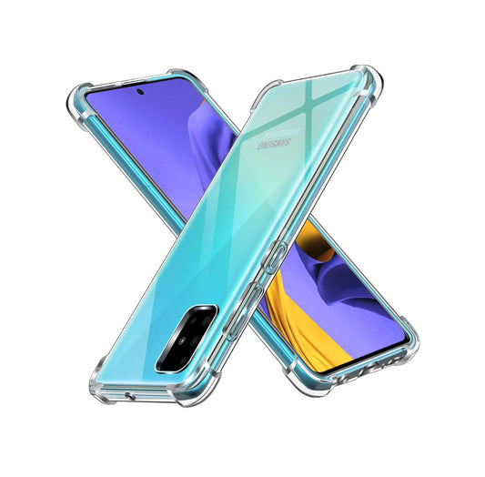 Samsung Galaxy A51 Transparent Soft TPU Silicone Bumper Cover
