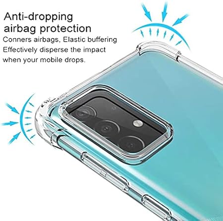 Samsung Galaxy A52 Transparent Soft TPU Silicone Bumper Cover
