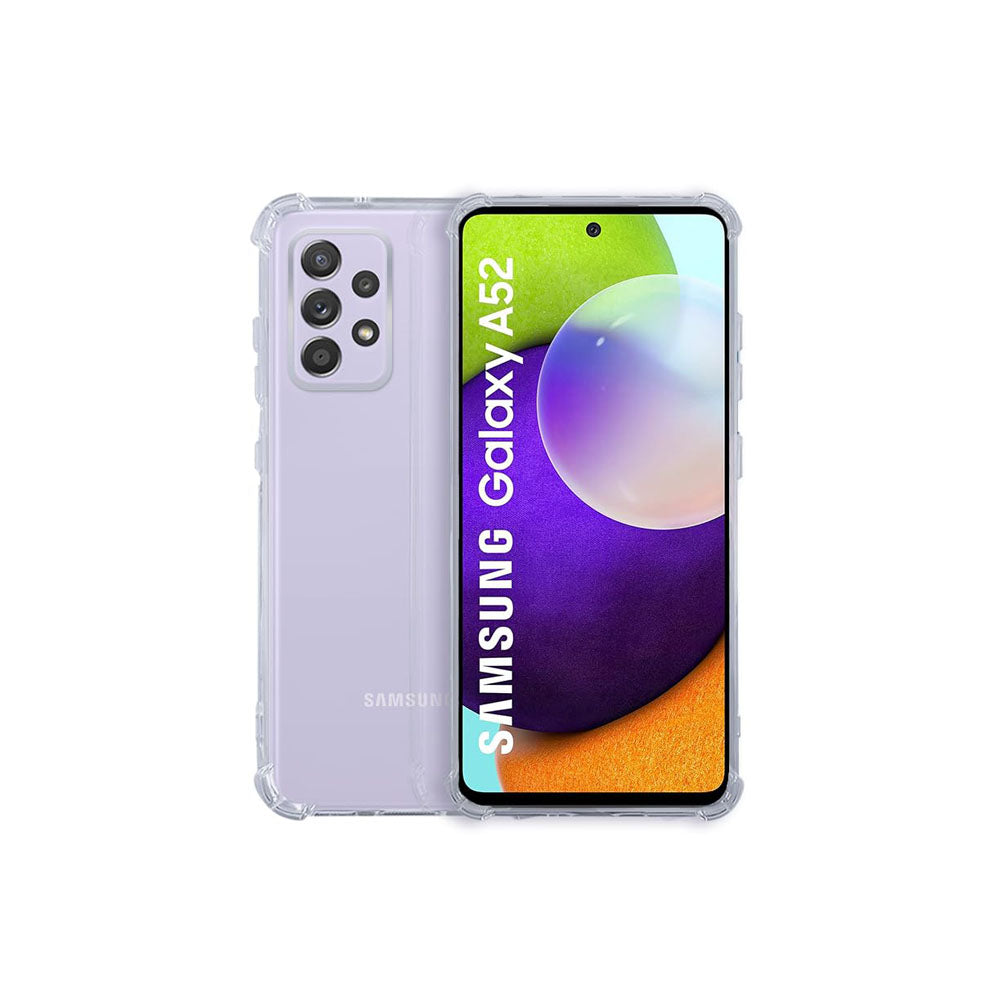 Samsung Galaxy A52 Transparent Soft TPU Silicone Bumper Cover
