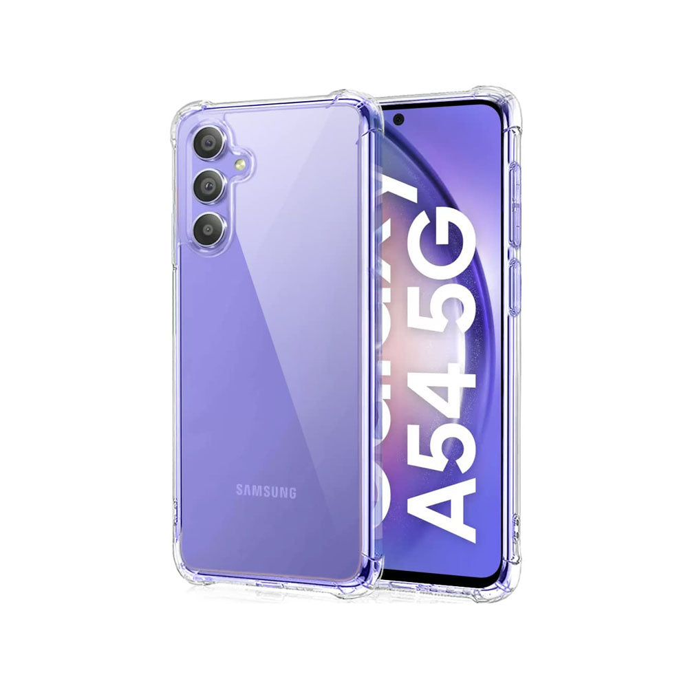 Samsung Galaxy A54 Transparent Soft TPU Silicone Bumper Cover
