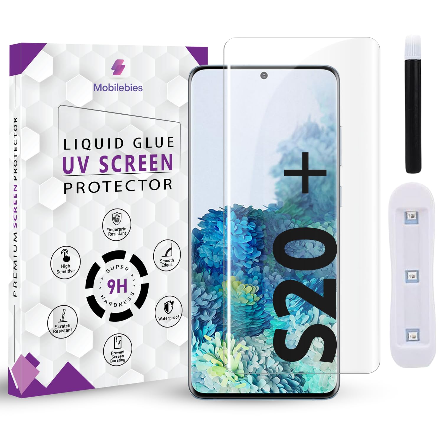 Samsung Galaxy S20 Plus UV Tempered Glass Screen Protector