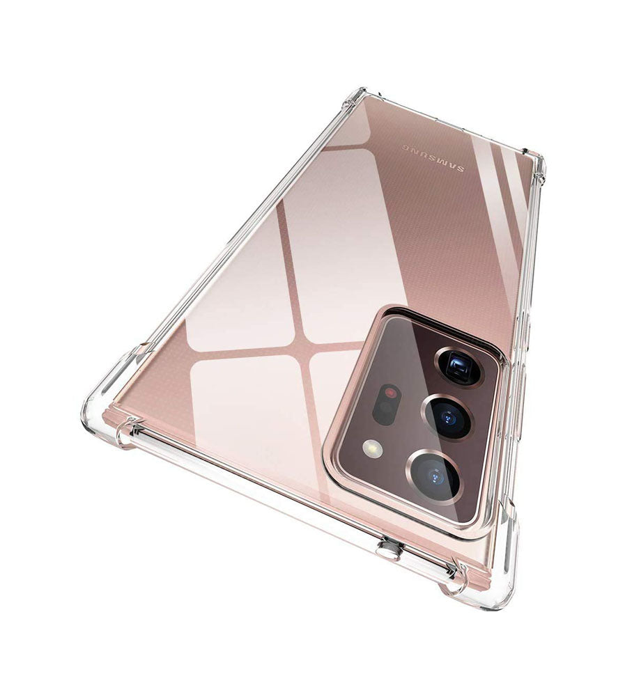 Samsung Galaxy Note 20 Ultra Transparent Soft TPU Silicone Bumper Cover